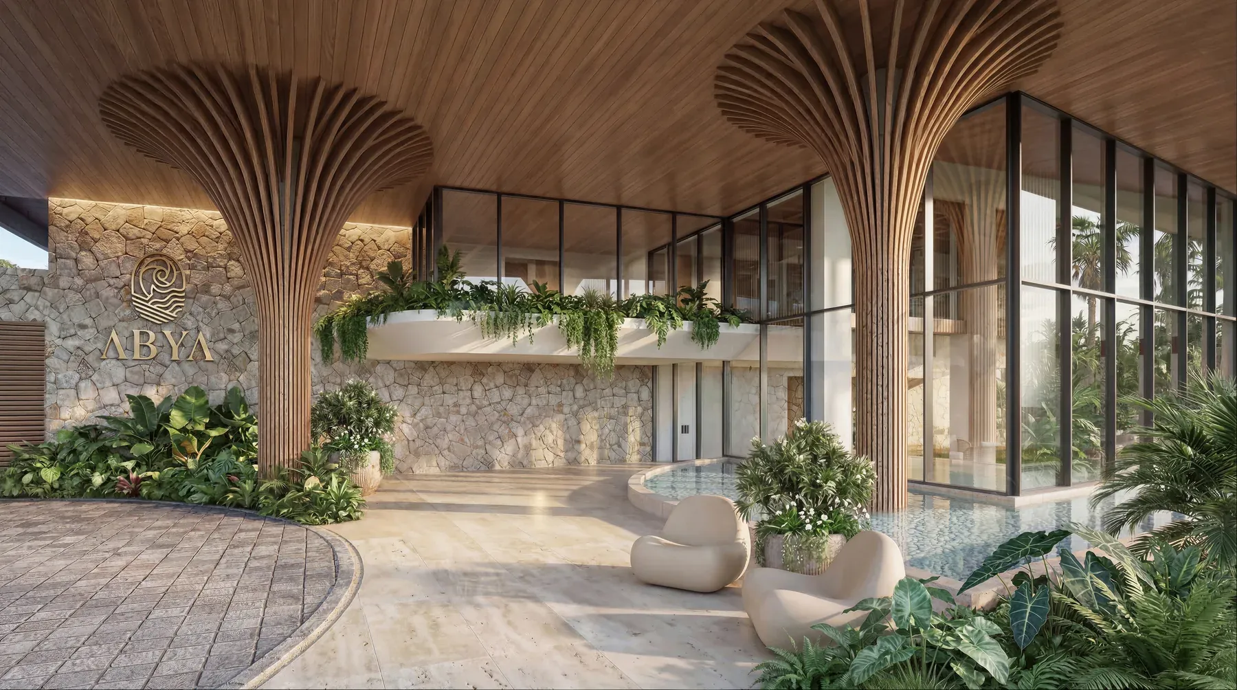 Double-Height Lobby